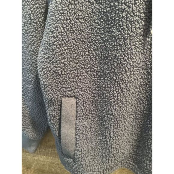 Koolaburra By Ugg Blue Sherpa Hooded Pullover Size Large - Picture 5 of 5